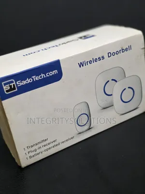 Doorbell Kit (Wireless and Battery Powered). Sadotech
