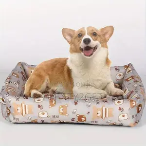 All-Season Pet Bed - Cooling Dog Cat Mattress Pad, Soft Breathable