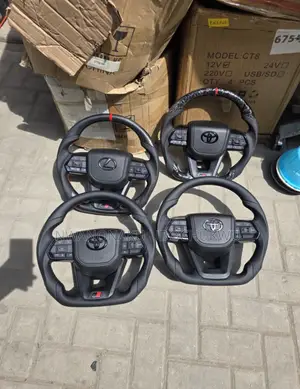Toyota Gr Sport Carbon Fiber Steering Wheel