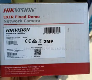 Hikvision CCTV 2mp Indoor Dome Ip Network Camera