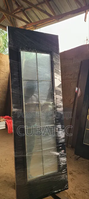 Wooden Door Double Glass