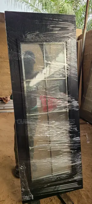 Wooden Door Double Glass