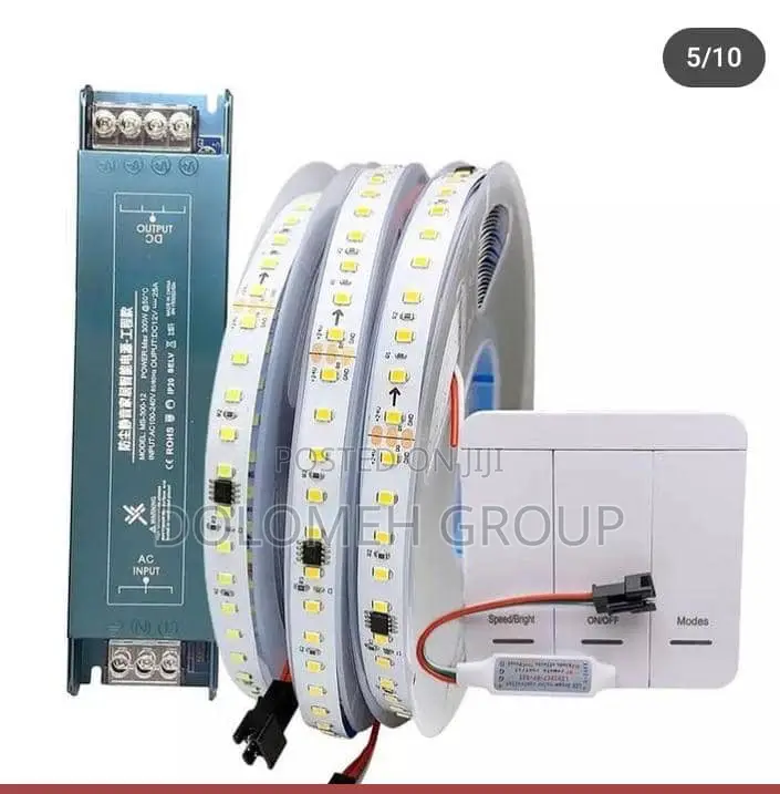 Running Tape Light for Profile With 3 Gang Remote