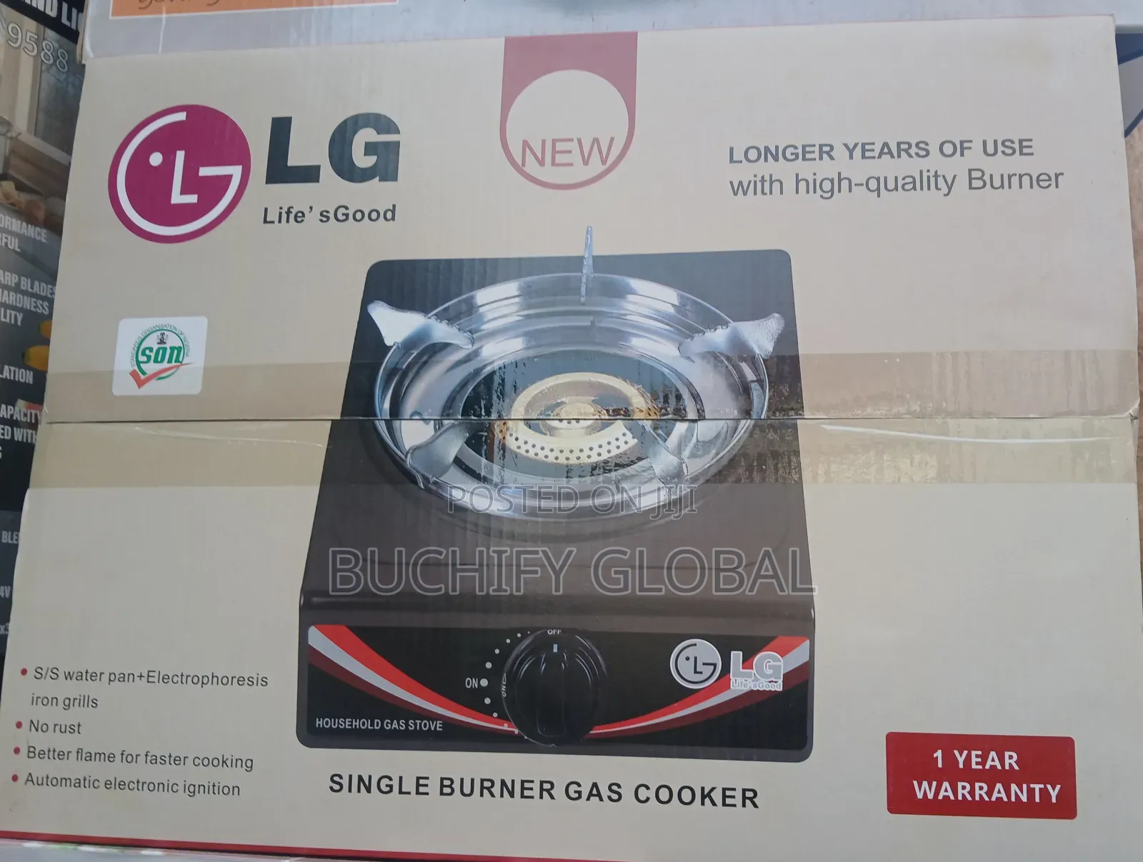 Lg Single Gas Burner