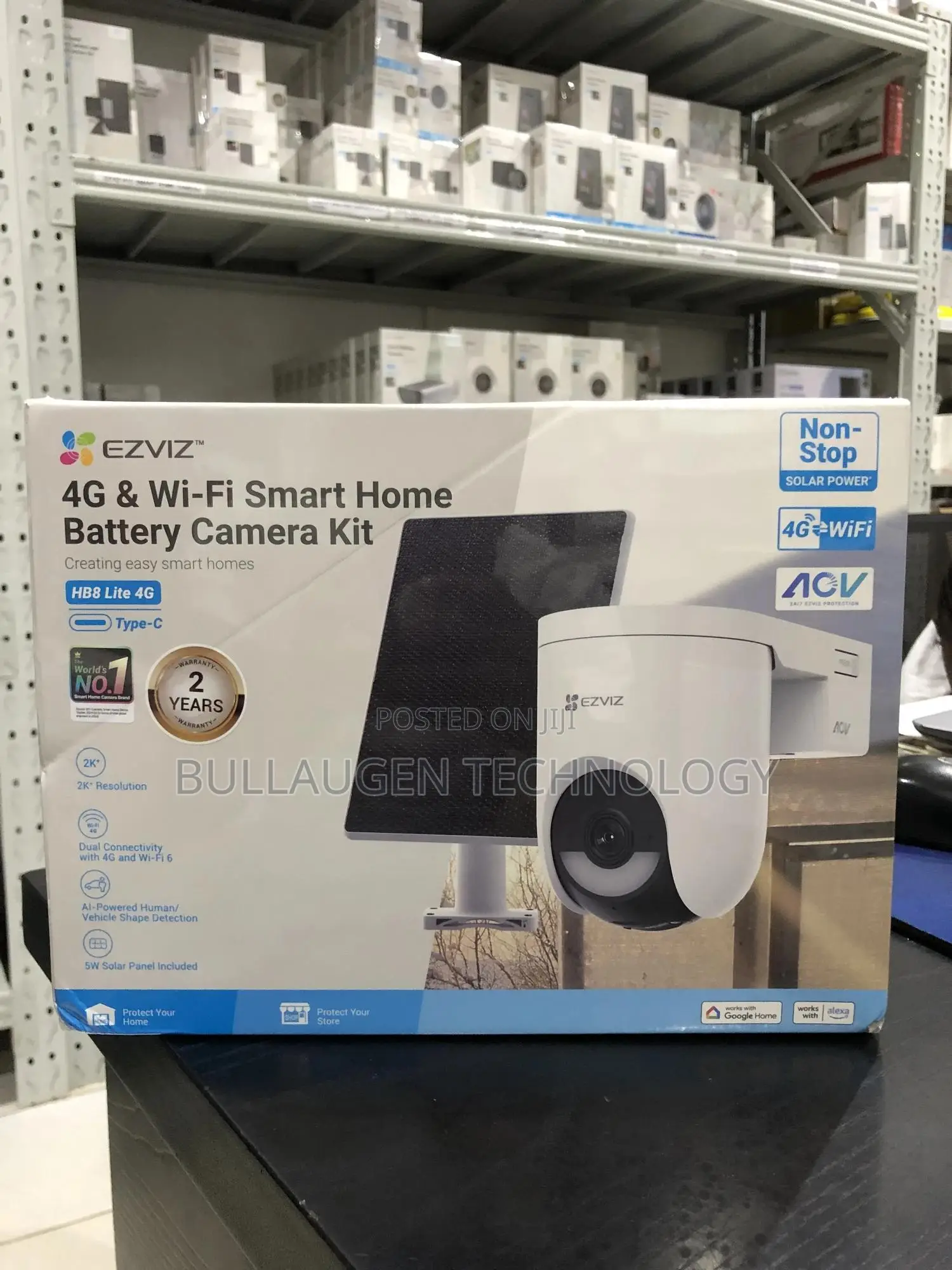 Ezviz Hb8 Lite 4g Wi-Fi Smart Home Battery Camera