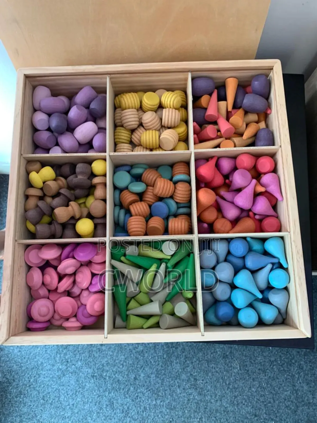 Wood Sorting Toy