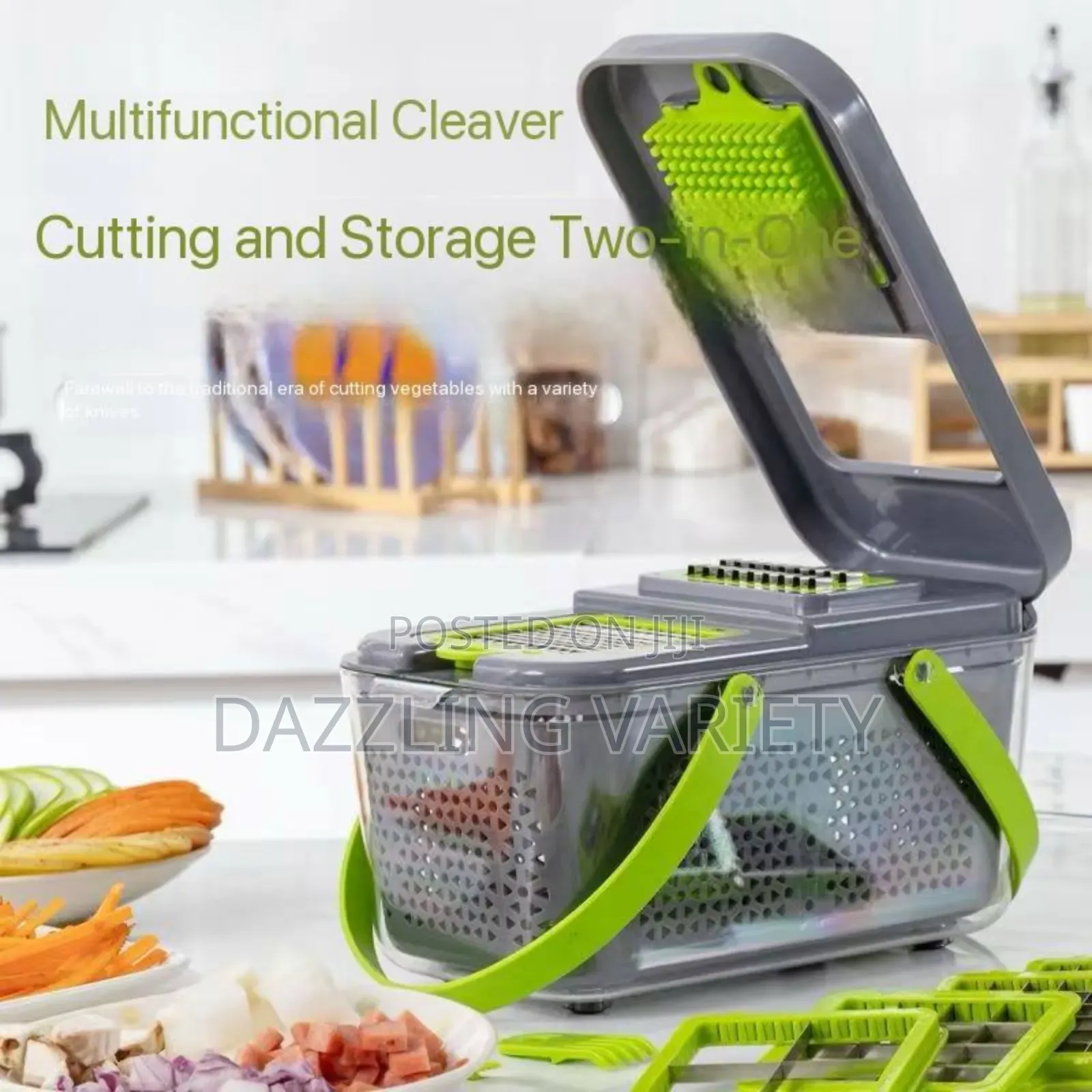 22-in-1 Vegetable Chopper, Slicer Dicer Kitchen Set