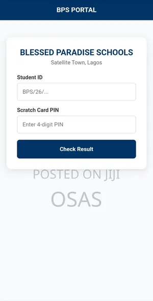 School Result Portal Automated CBT Software