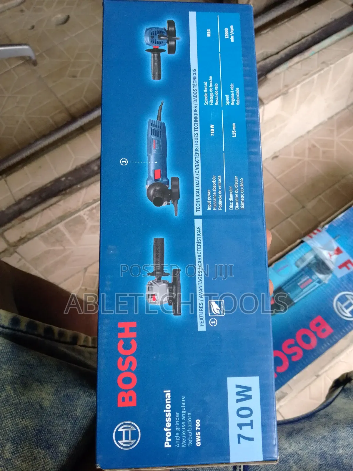 Angle Grinder GWS 700 115mm