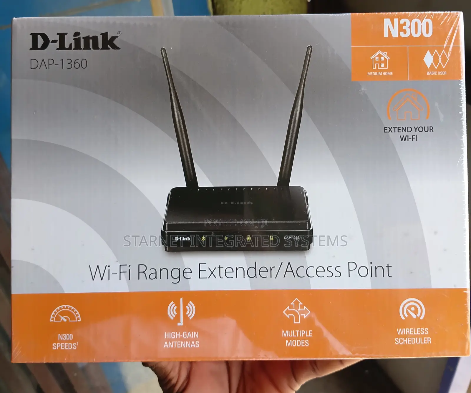 D-Link 300mbps Wifi Range Extender/Access Point Dap-1360