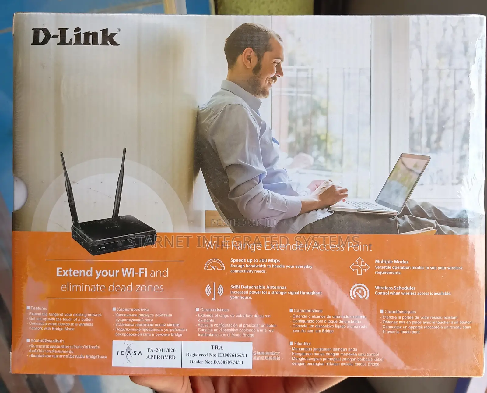 D-Link 300mbps Wifi Range Extender/Access Point Dap-1360