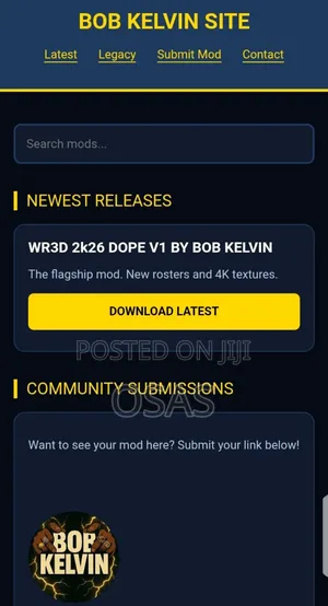 Professional Gaming Website Mod Vault Setup