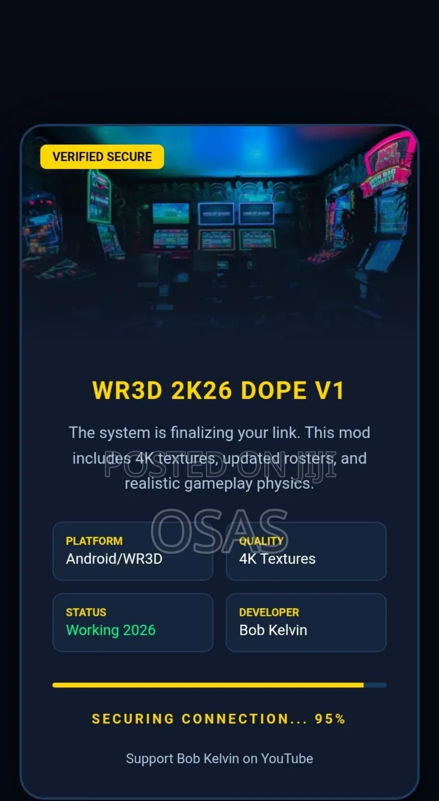 Professional Gaming Website Mod Vault Setup