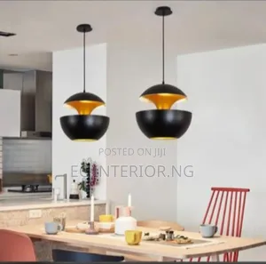 Modern Post Led Apple Pendant
