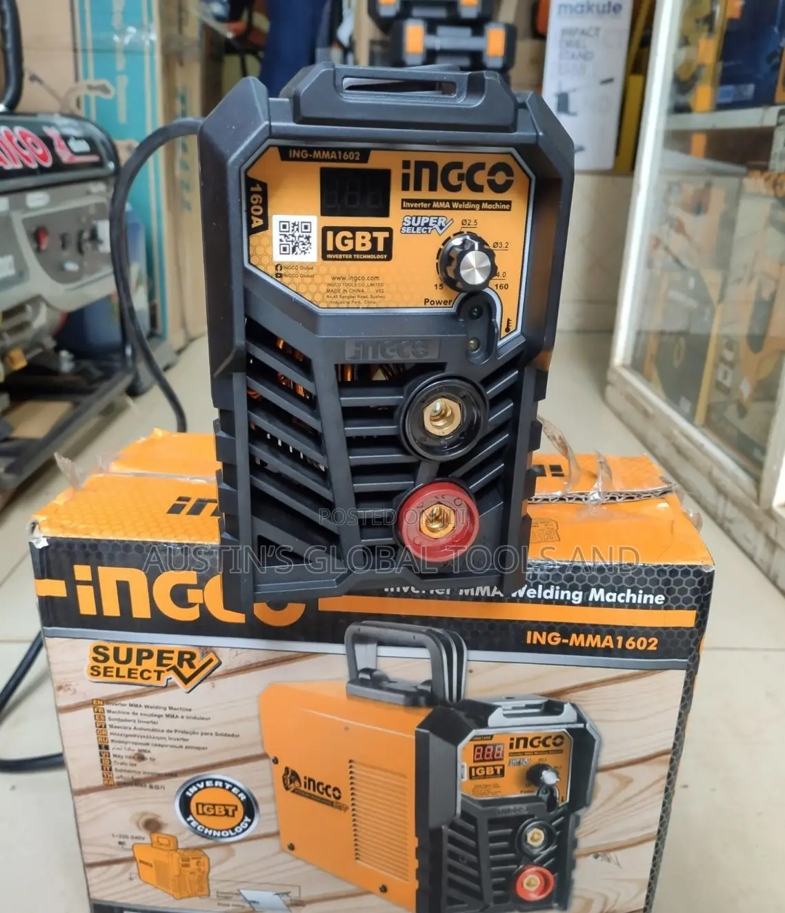 Ingco 160a Inverter Welding Machine (Ing-Mma1602) for sale - Austin’s ...
