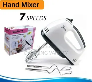 Scarlett Hand Mixer With 7 Speeds