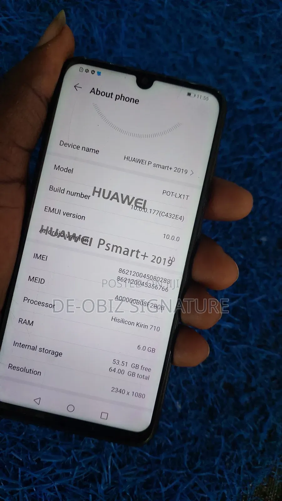 Huawei P Smart 2019 64 GB Black
