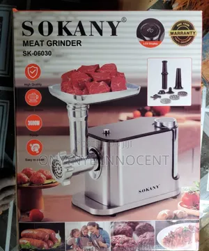 Sokany 3600w Electric Meat Grinder Sausage Maker (Sk-06030)