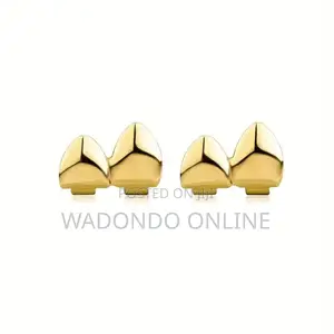 Double Single and Down Plated Grillz Teeth