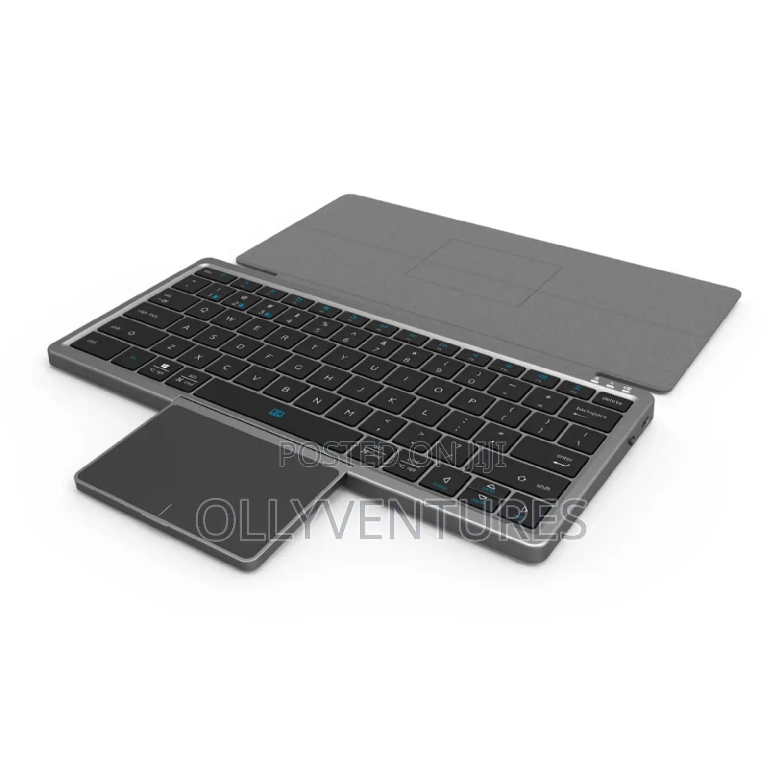 Kf8700 Bluetooth Keyboard With Foldable Trackpad