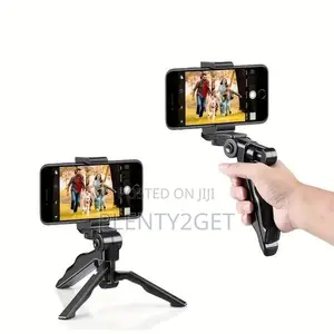360-Degree Rotating Anti-Shake Smartphone Tripod Mount, Portable Abs P