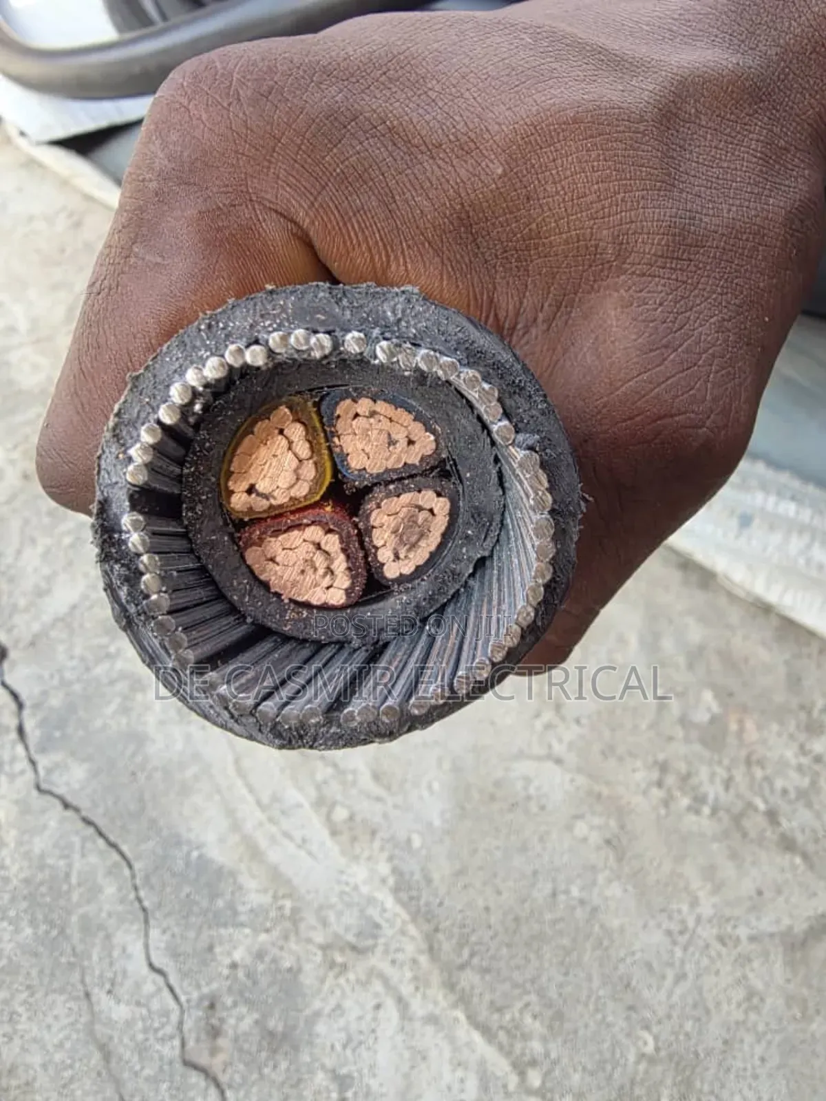 4x95mm2 Armoured Cable