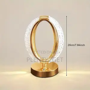 1pc Modern Touch-Controlled Usb Desk Lamp With Adjustable Brightness