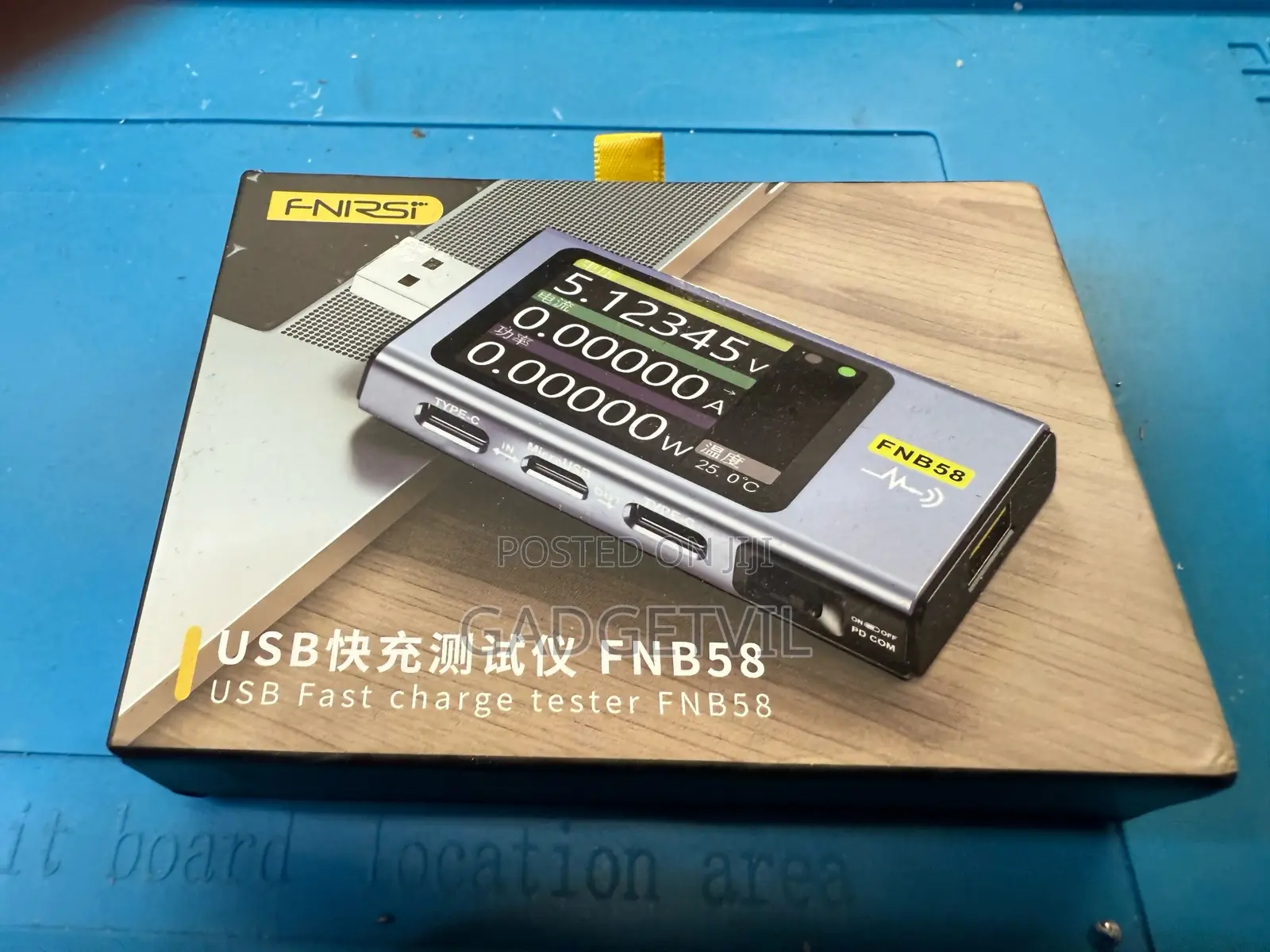 Fnb58 Usb Fast Charging Tester Voltmeter Ammeter