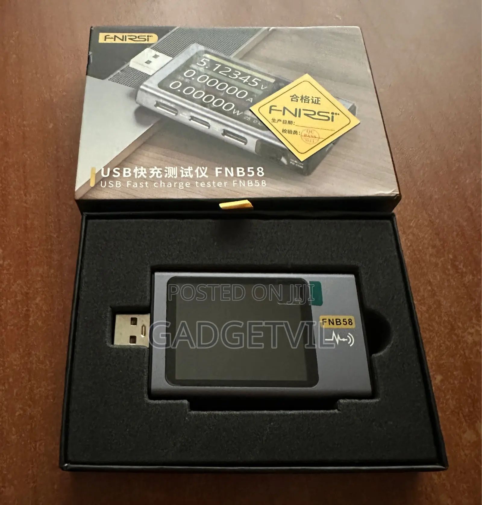 Fnb58 Usb Fast Charging Tester Voltmeter Ammeter