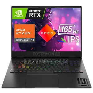 New Laptop HP Omen 16 16GB AMD Ryzen 9 SSD 512GB