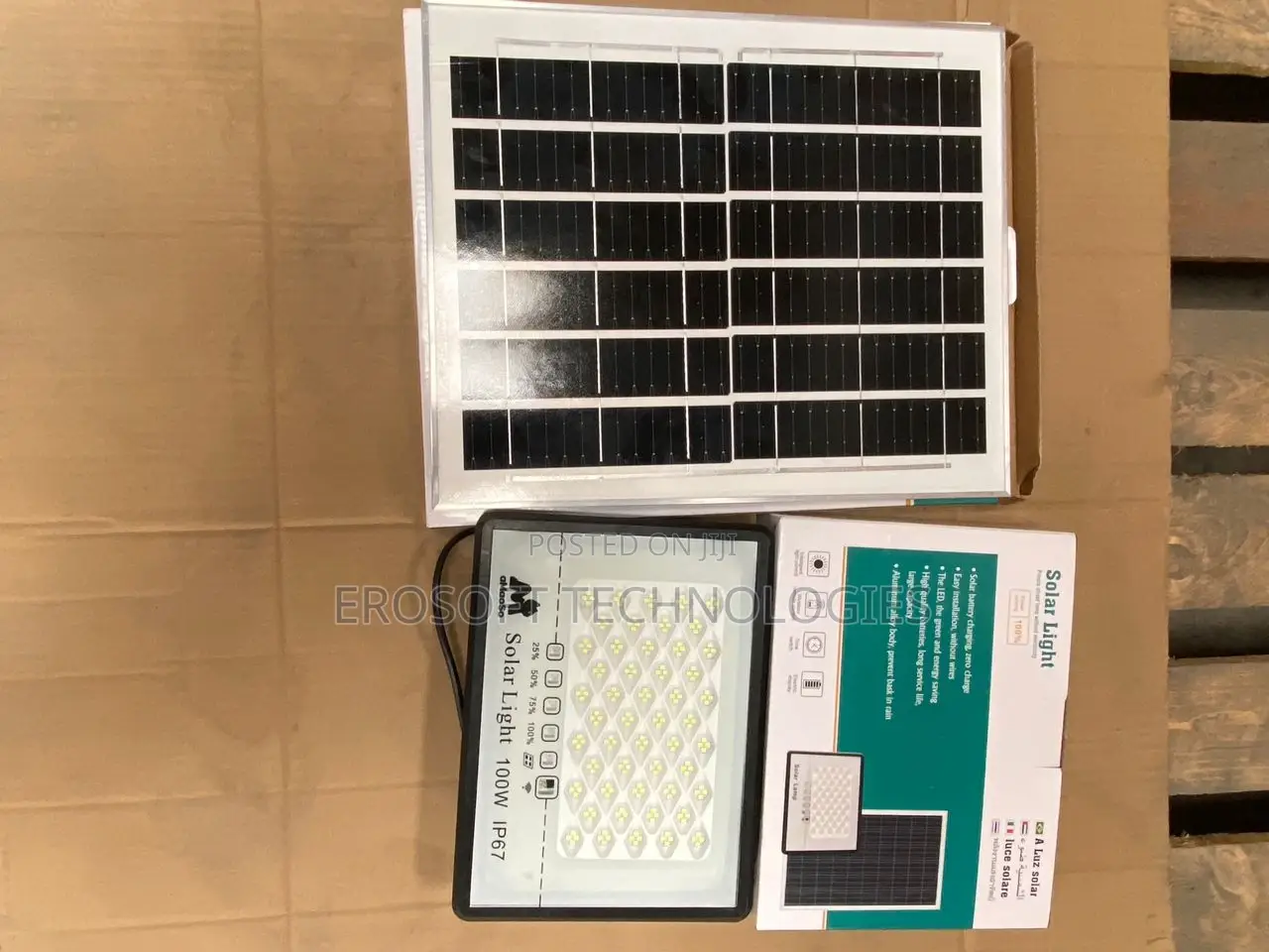 100w Solar Floodlight
