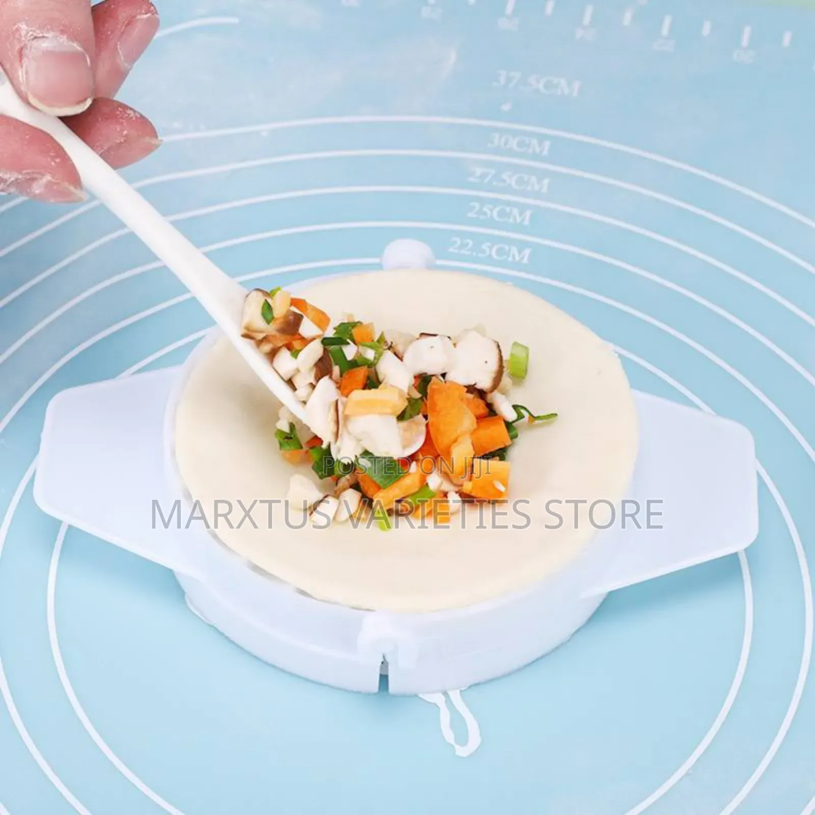 Huanyi 5pcs Dumpling/Pie Mold (Meat/Fish Pie Mold)