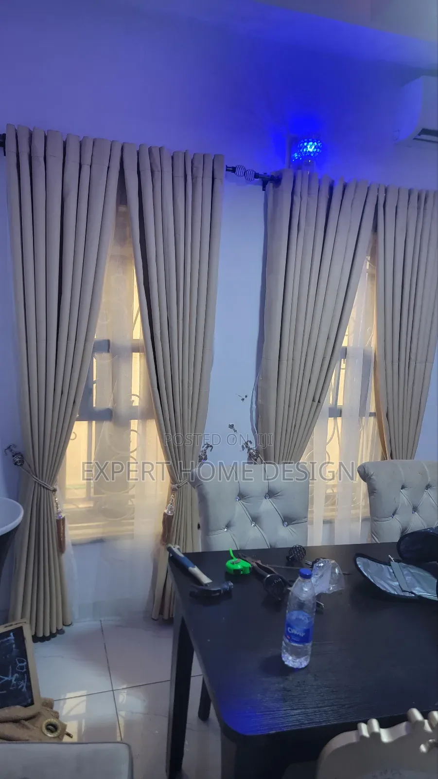 Quality Beige American Curtain