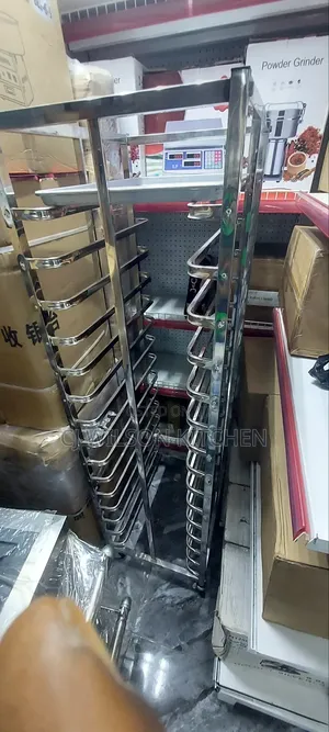 Rotary Oven Walk Trolley