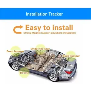 Sinotrack Anti Theft Car Wireless Gps Tracker Waterproof