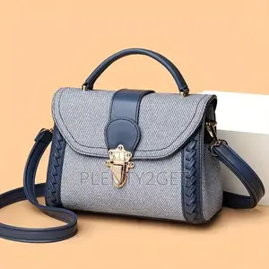 Women's Crossbody Bag, Made of Synthetic, Color-Blocked Design, Suitab