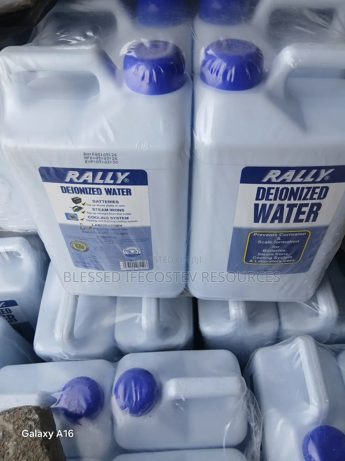 Distilled Water 4litres