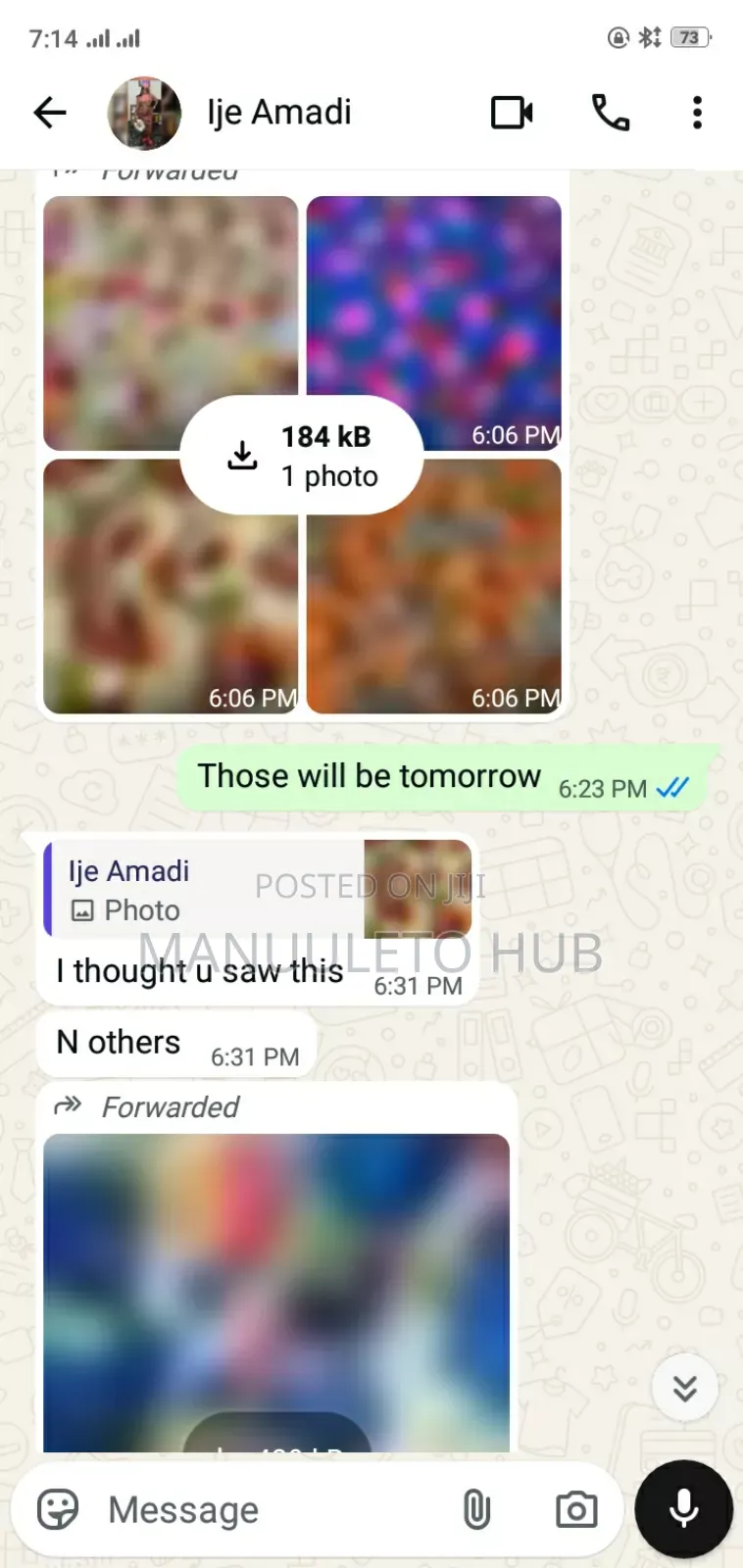 Proof I Deliverd to Enugu
