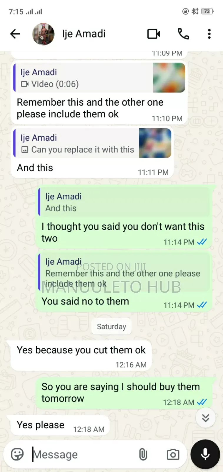 Proof I Deliverd to Enugu