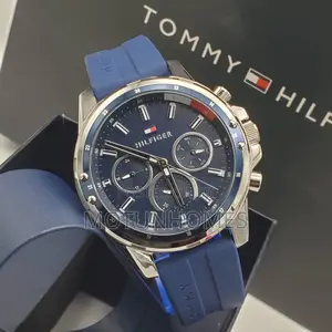 Tommy Hilfiger Male Watch Rubber Strap