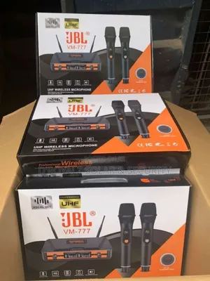 Jbl Vm-777 Uhf Wireless Microphone System.