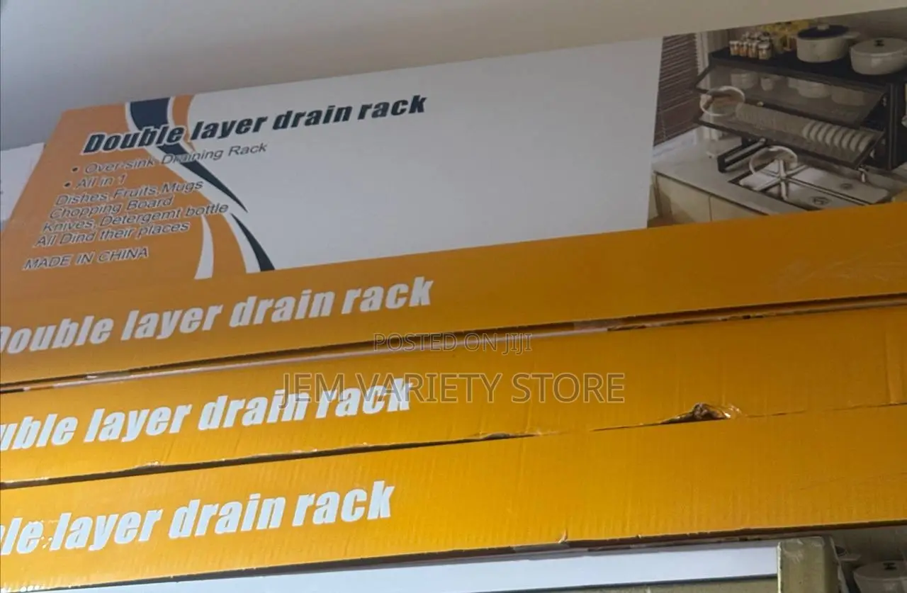 Double Layer Over-Sink Draining Rack