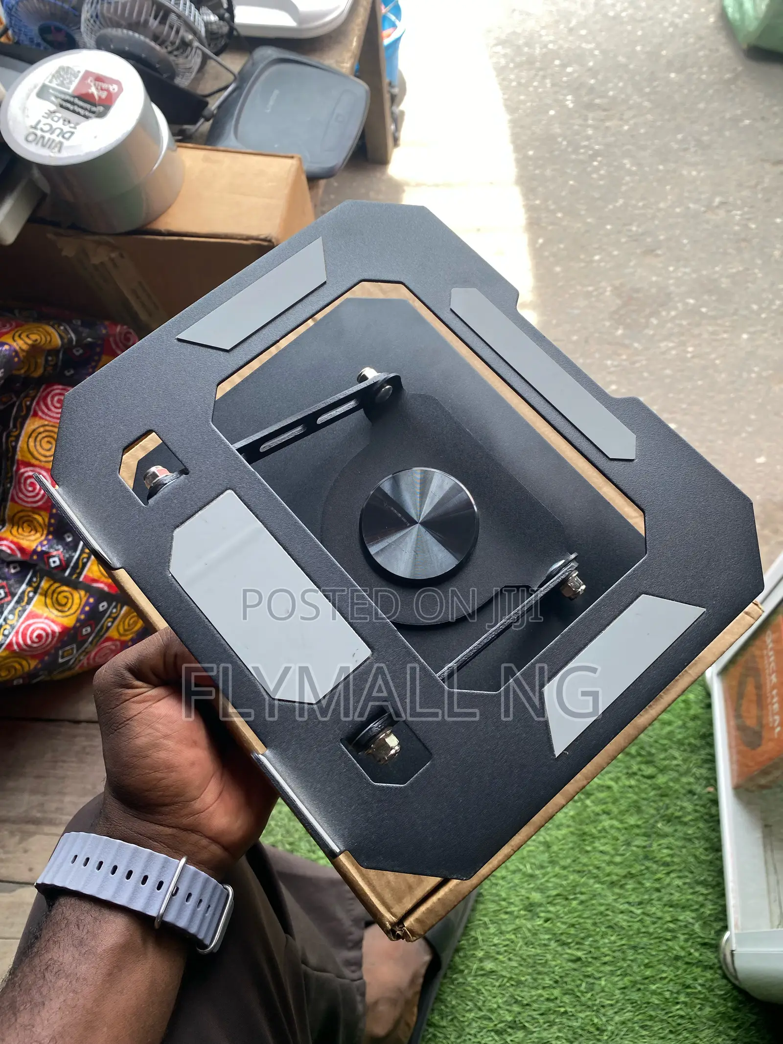 360 Rotating Strong Laptop Steel Metal Folding Stand