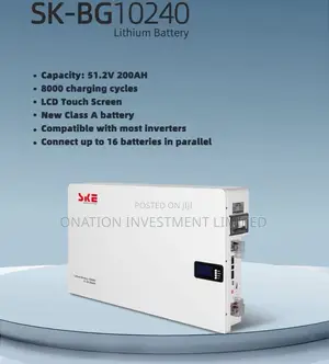 Ske 10kwh 51.2v Lithium Battery – Powerful Solar Storage