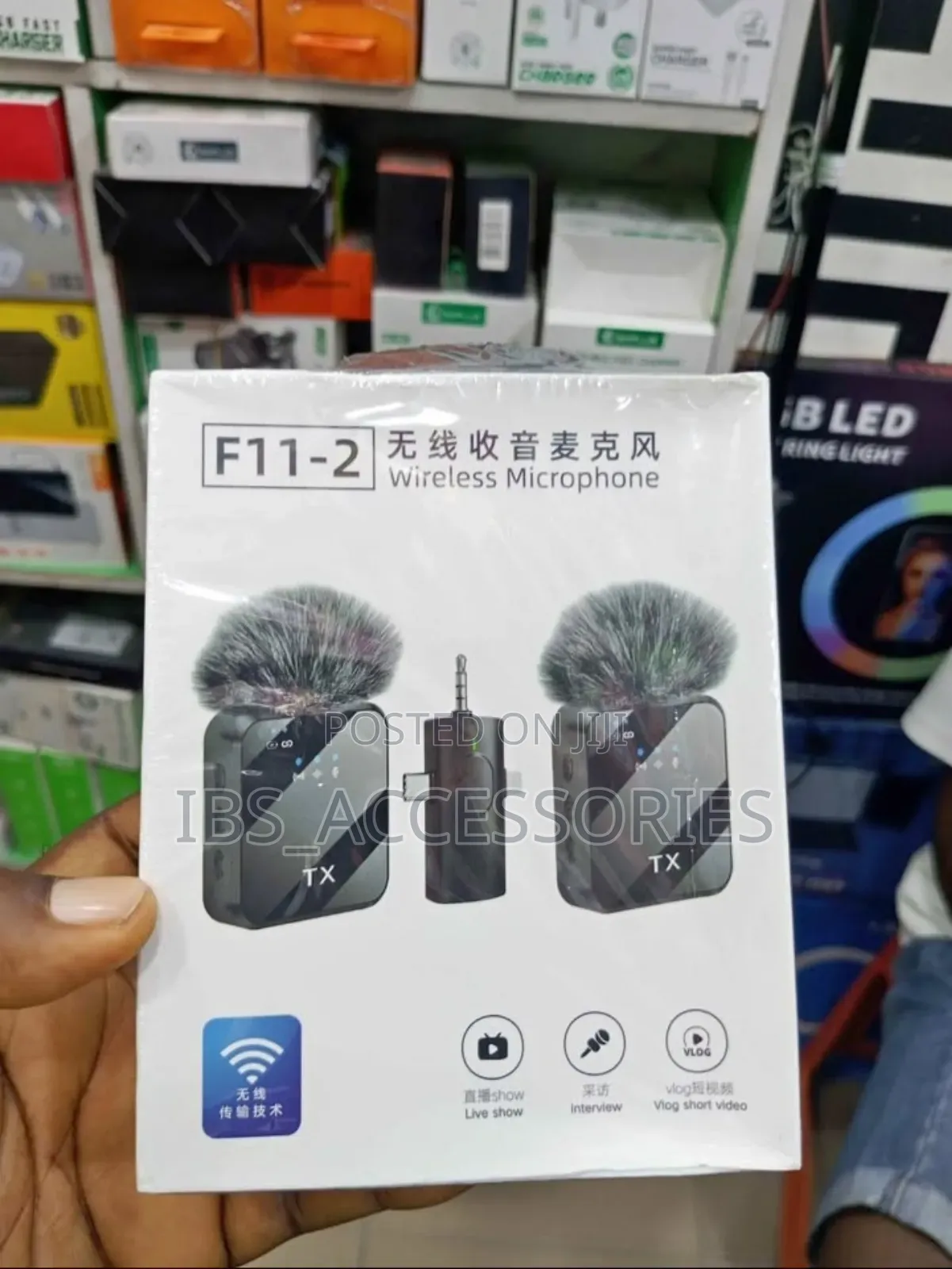 F11-2 Dual Wireless Microphone