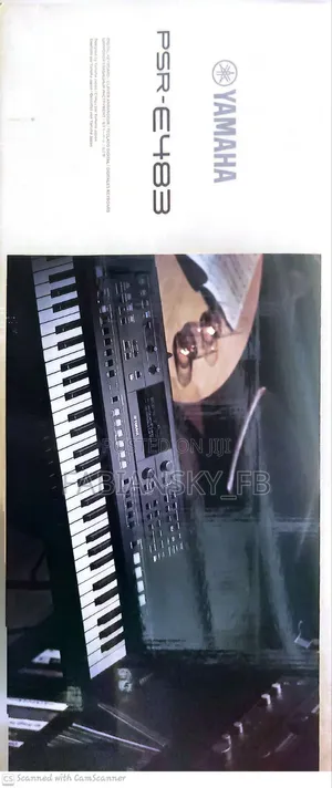 Original Professional Yamaha Keyboard Psr E473