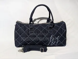 TQLC Denim Duffel Bag