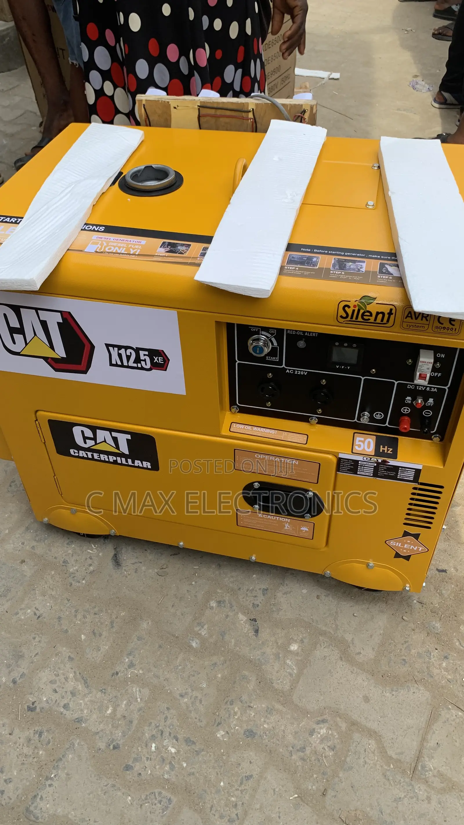 Original Cat 12kva Diesel Generator Super Silent Brand New - C MAX ...