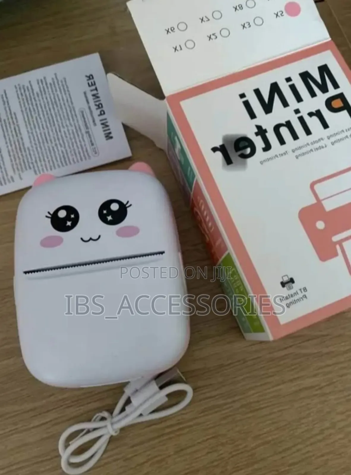 Mini Printer With Complete Accessories