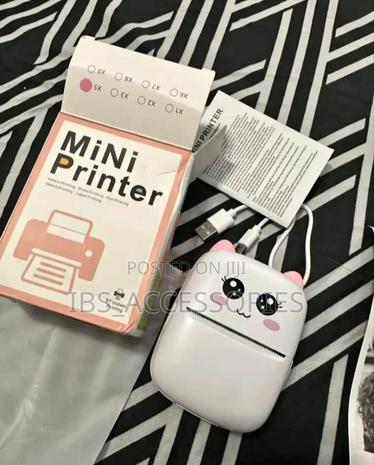 Mini Printer With Complete Accessories